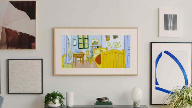 Hidden Audio Video: TV In Picture Frame