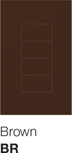 Lutron Palladiom Keypad Brown
