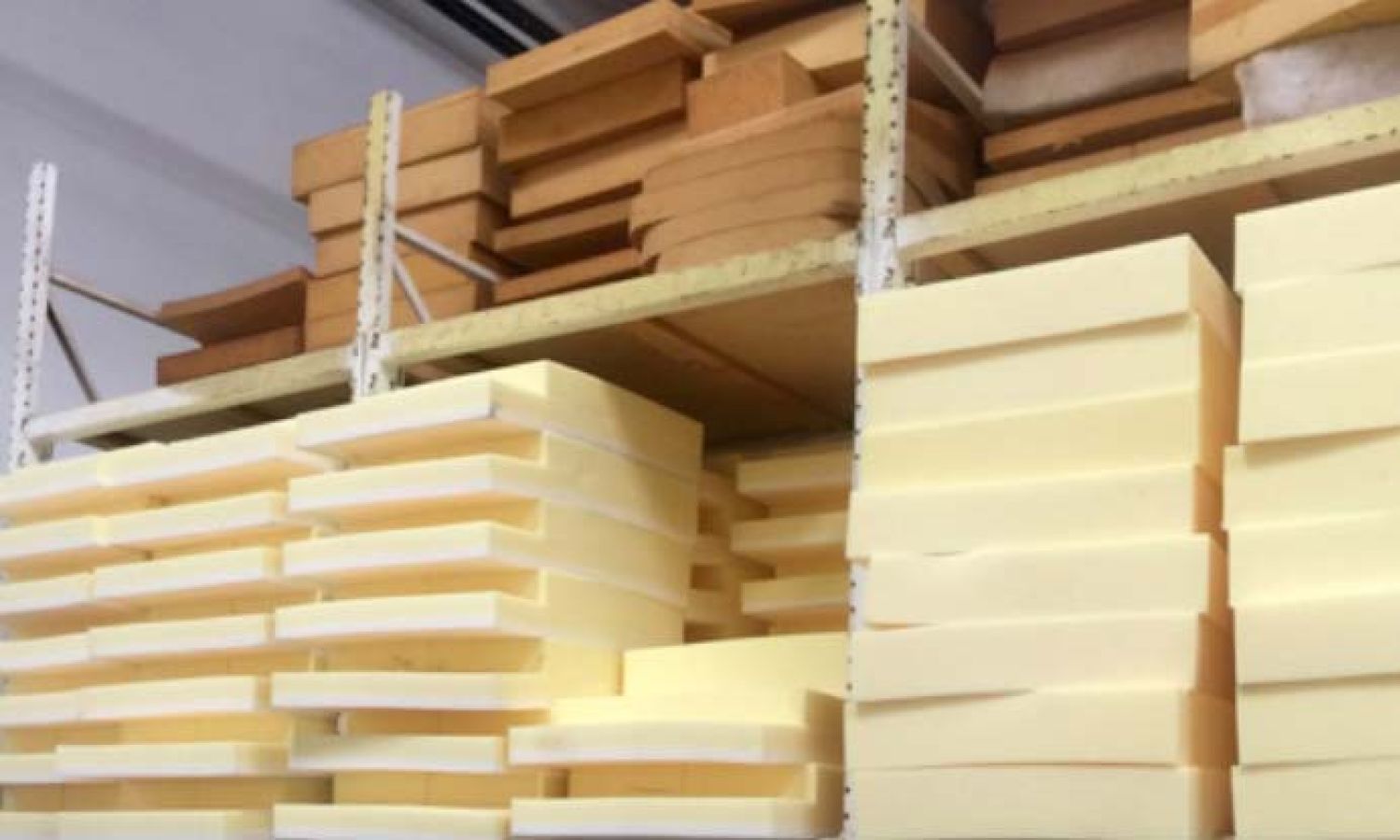 stacks of foam for seat cushions